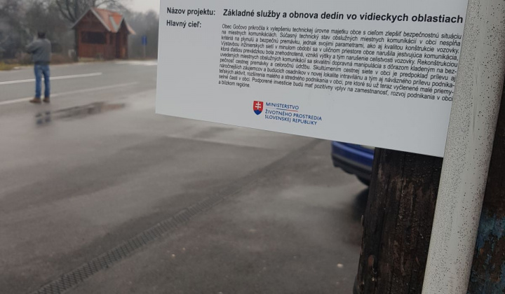 Rekonštrukcia miestnych komunikácií