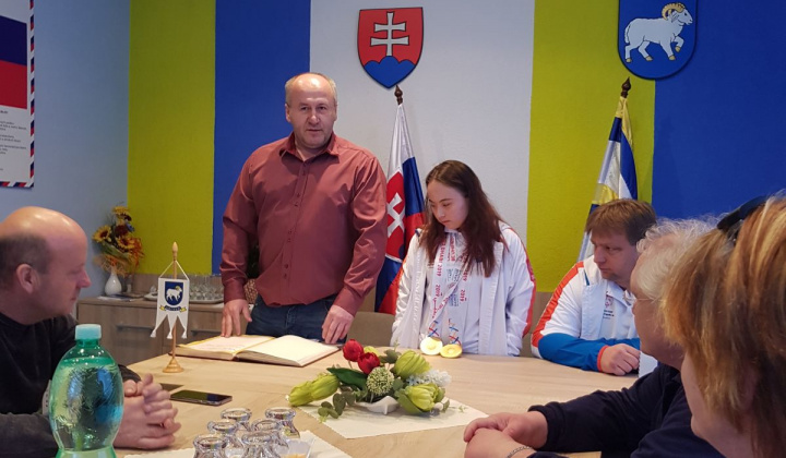 Slávnostné prijatie Vandy Kračunovej