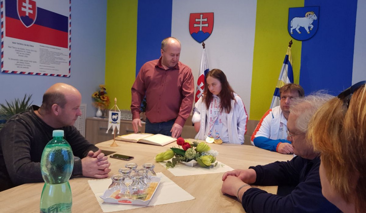 Slávnostné prijatie Vandy Kračunovej