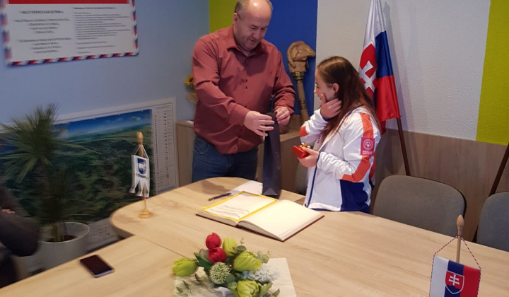 Slávnostné prijatie Vandy Kračunovej