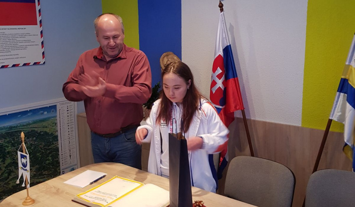 Slávnostné prijatie Vandy Kračunovej