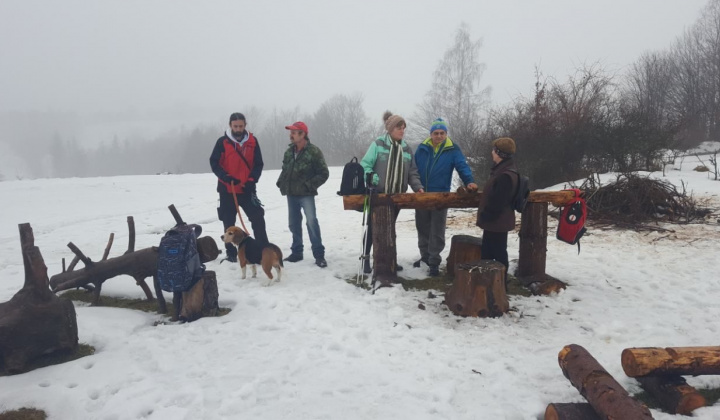 Trojkráľový výstup na rozhľadňu 6.1.2018
