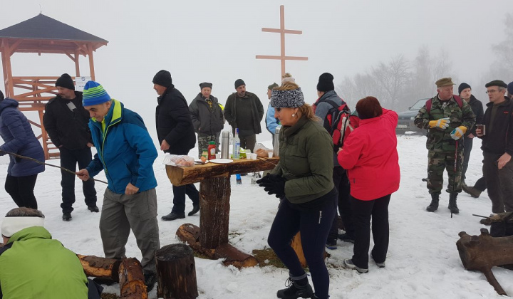 6. fotografia fotogalérie Trojkráľový výstup na rozhľadňu 6.1.2018