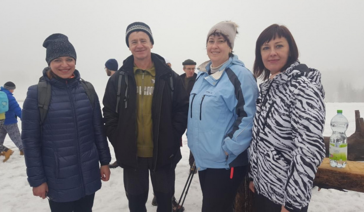 9. fotografia fotogalérie Trojkráľový výstup na rozhľadňu 6.1.2018
