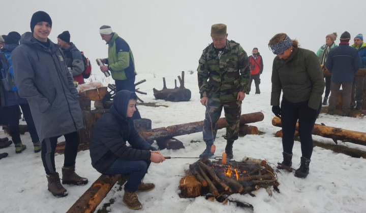 11. fotografia fotogalérie Trojkráľový výstup na rozhľadňu 6.1.2018