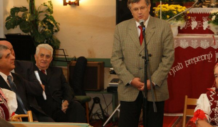 10. fotografia fotogalérie Otvorenie izby Jura Hronca